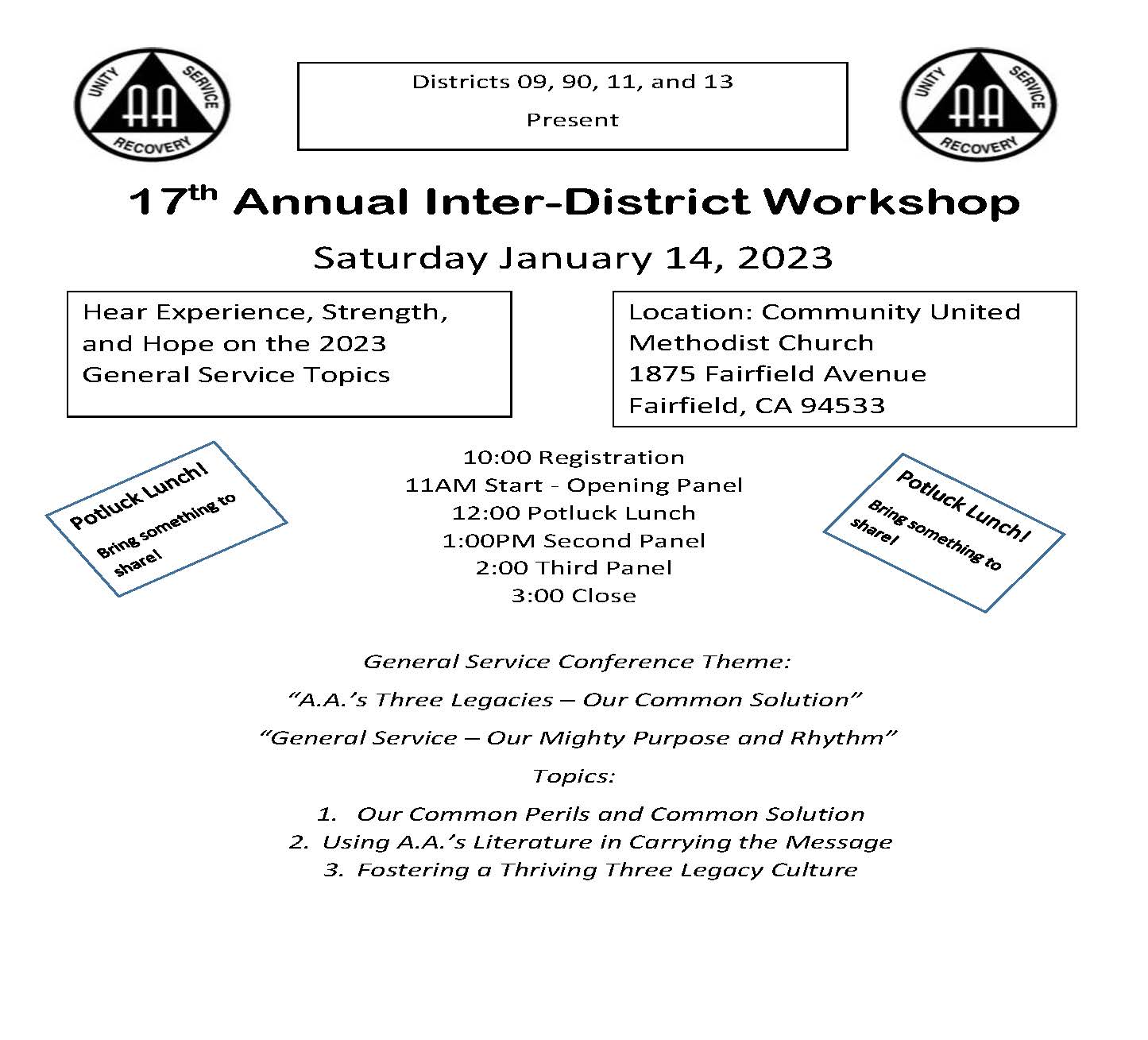 17th Annual Interdistrict Workshop