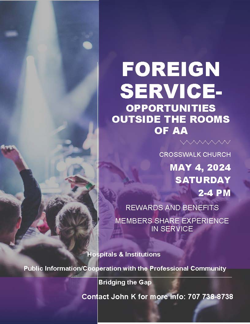 Foreign Service - Opportunities Outside the Rooms Of AA