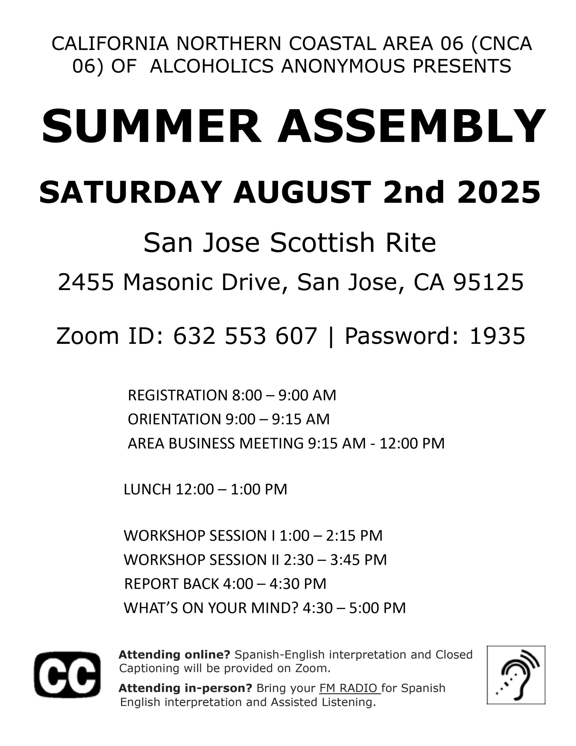 Summer Assembly 2025